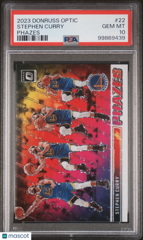 Stephen Curry - 2023 Panini Donruss Optic Phazes PSA 10
