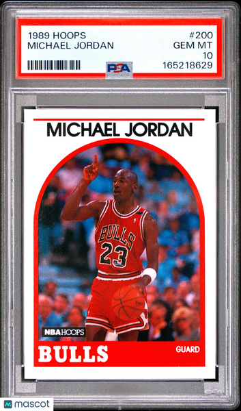 Michael Jordan - 1989 Hoops PSA 10