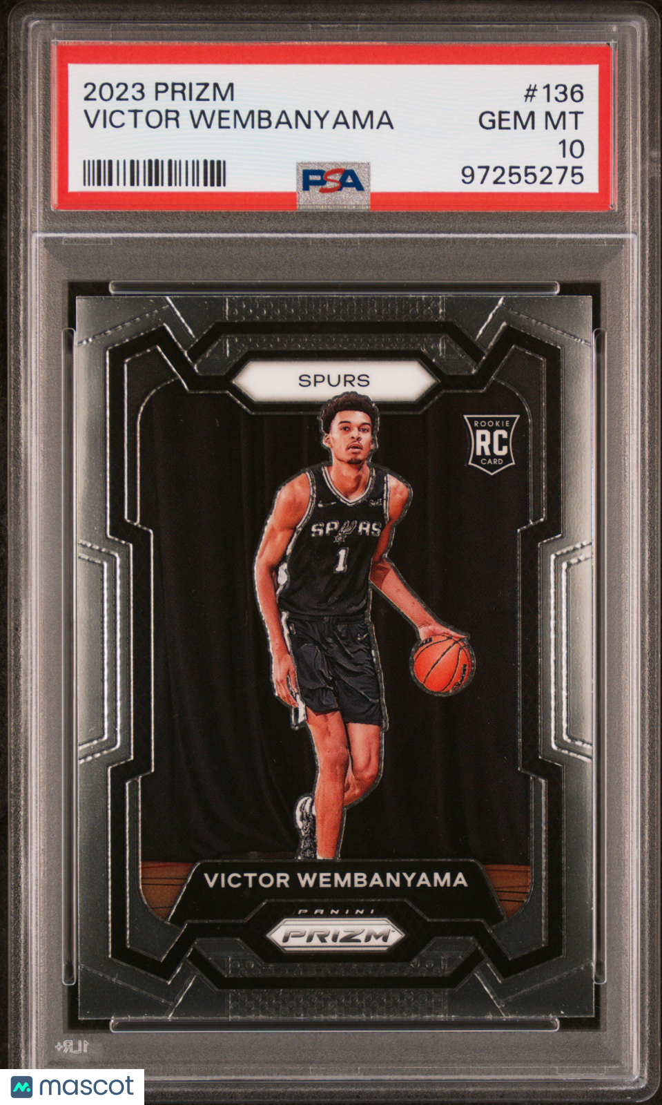 Victor Wembanyama - 2023 Panini Prizm Rookie PSA 10