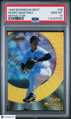 Pedro Martinez - 1998 Bowman's Best Refractor PSA 10 /400
