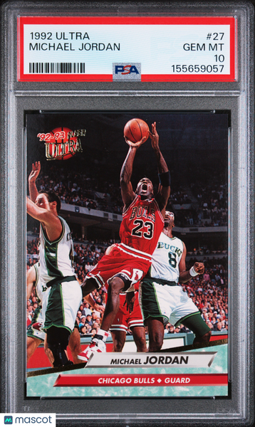 Michael Jordan - 1992 Fleer Ultra Basketball #27 PSA 10