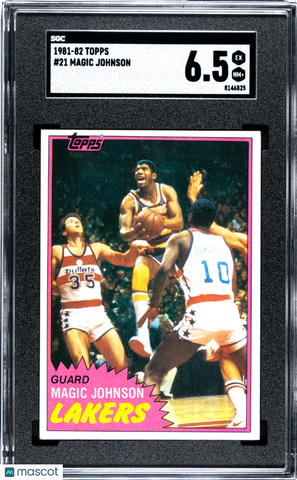 Magic Johnson - 1981 Topps SGC 6.5