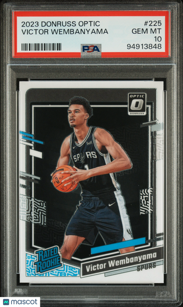 Victor Wembanyama - 2023 Panini Donruss Optic PSA 10