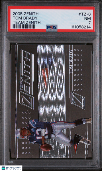 Tom Brady - 2005 Zenith Team Zenith PSA 7