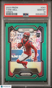 Tank Dell - 2023 Panini Prizm Green PSA 10