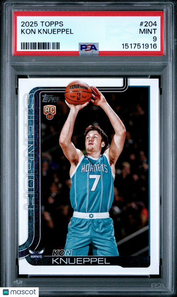 Kon Knueppel - 2025 Topps PSA 9