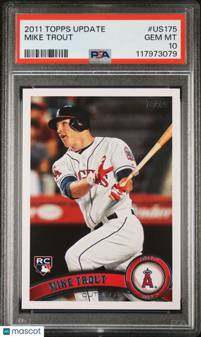Mike Trout - 2011 Topps Update PSA 10