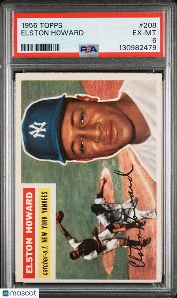 Elston Howard - 1956 Topps PSA 6