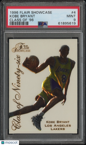 Kobe Bryant - 1996 Flair Showcase Class Of '96 PSA 9