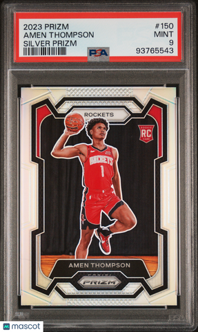 Amen Thompson - 2023 Panini Prizm Silver PSA 9