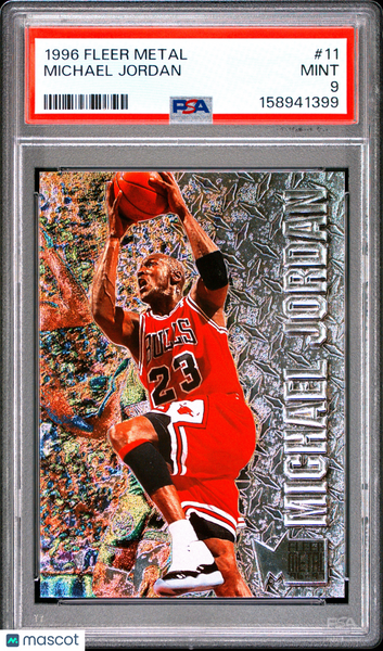 Michael Jordan - 1996 Metal PSA 9