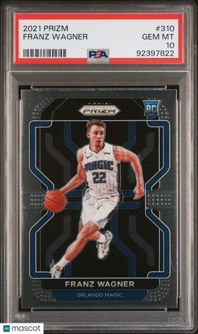 Franz Wagner - 2021 Panini Prizm PSA 10