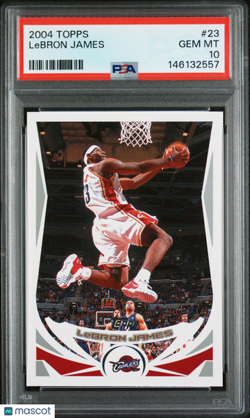 LeBron James - 2004 Topps PSA 10