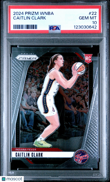Caitlin Clark - 2024 Panini Prizm WNBA PSA 10