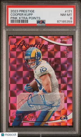 Cooper Kupp - 2023 Panini Prestige Pink Xtra Points PSA 8 /25 24/25