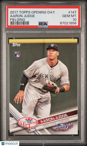 Aaron Judge - 2017 Topps Opening Day Fielding PSA 10