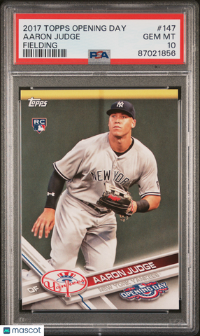 Aaron Judge - 2017 Topps Opening Day Fielding PSA 10