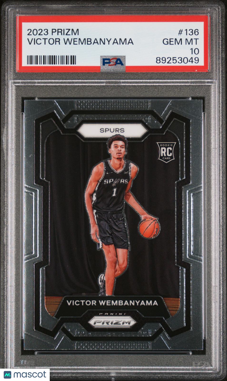 Victor Wembanyama - 2023 Panini Prizm Rookie PSA 10
