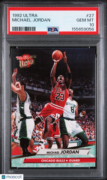 Michael Jordan - 1992 Ultra PSA 10