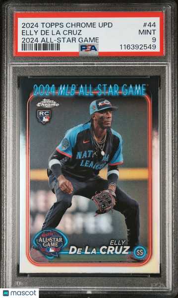 Elly De La Cruz - 2024 Topps Chrome Update All-Star Game #44 PSA 9