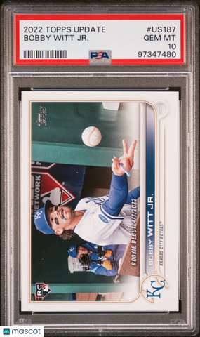Bobby Witt JR. - 2022 Topps Update PSA 10