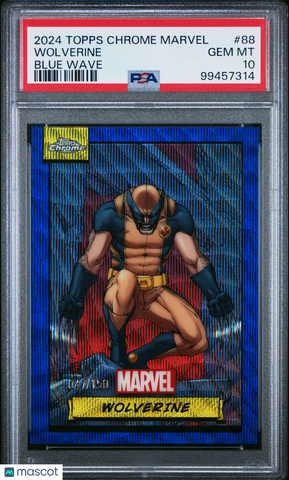 2024 Topps Chrome Marvel Wolverine #88 PSA 10