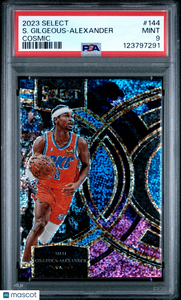 S. Gilgeous-Alexander - 2023 Panini Select Cosmic PSA 9