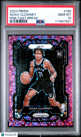 Noah Clowney - 2023 Panini Prizm Pink Fast Break PSA 10