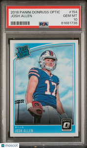 Josh Allen - 2018 Panini Donruss Optic PSA 10