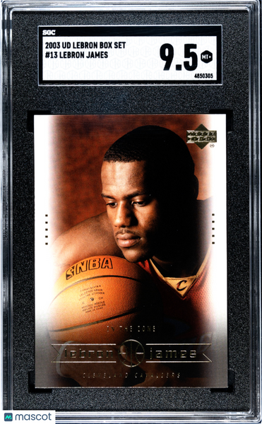 LeBron James - 2003 Upper Deck LeBron Box Set Rookie SGC 9.5