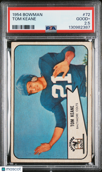 Tom Keane - 1954 Bowman PSA 2.5
