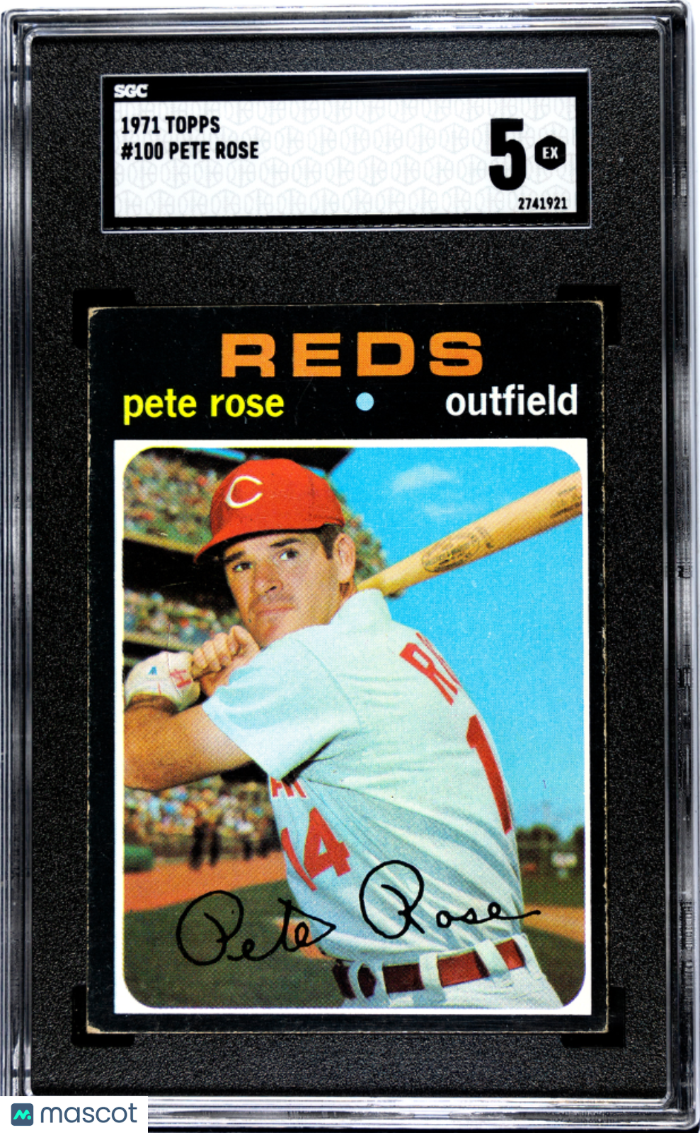 Pete Rose - 1971 Topps SGC 5
