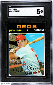 Pete Rose - 1971 Topps SGC 5