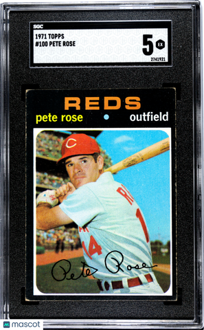 Pete Rose - 1971 Topps SGC 5