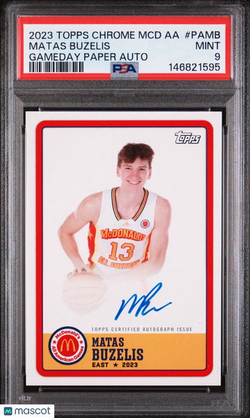 Matas Buzelis - 2023 Topps PSA 9
