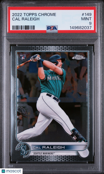 Cal Raleigh - 2022 Topps Chrome PSA 9