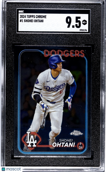 Shohei Ohtani - 2024 Topps Chrome SGC 9.5