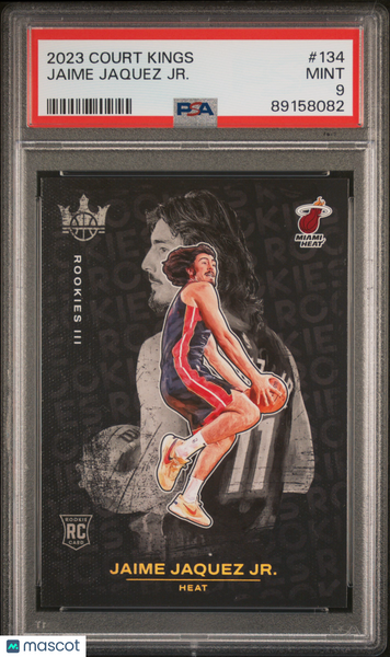 Jaime Jaquez JR. - 2023 Panini Court Kings PSA 9