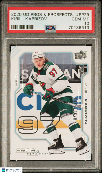 Kirill Kaprizov - 2020 Upper Deck Pros & Prospects PSA 10