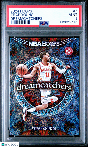 Trae Young - 2024 Panini NBA Hoops Dreamcatchers PSA 9