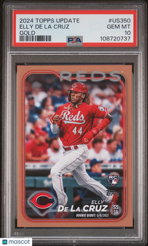 Elly De La Cruz - 2024 Topps Update Gold PSA 10 /2024
