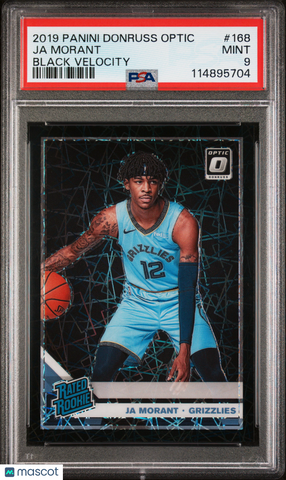 Ja Morant - 2019 Panini Donruss Optic Black Velocity PSA 9 24/39