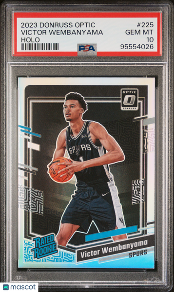Victor Wembanyama - 2023 Panini Donruss Optic Holo PSA 10