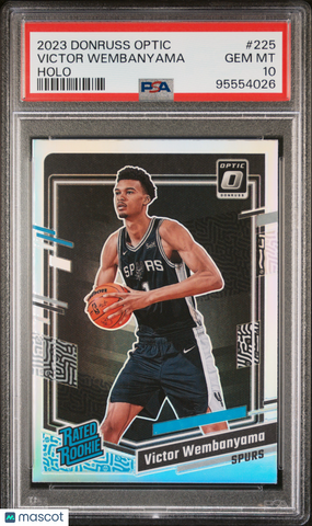 Victor Wembanyama - 2023 Panini Donruss Optic Holo PSA 10