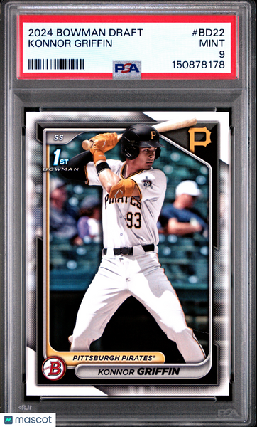Konnor Griffin - 2024 Bowman Draft PSA 9