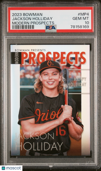 Jackson Holliday - 2023 Bowman Modern Prospects PSA 10