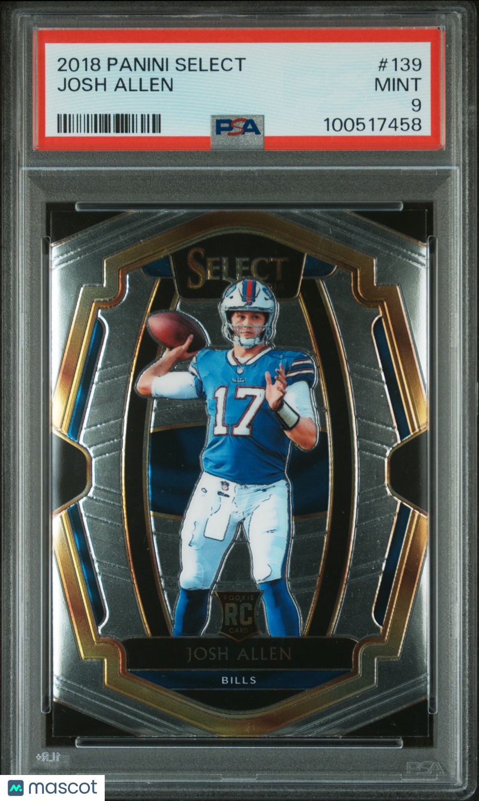 Josh Allen - 2018 Panini Select PSA 9