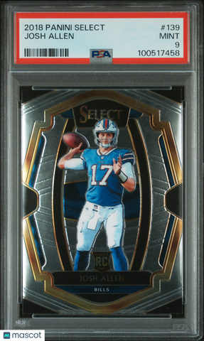 Josh Allen - 2018 Panini Select PSA 9