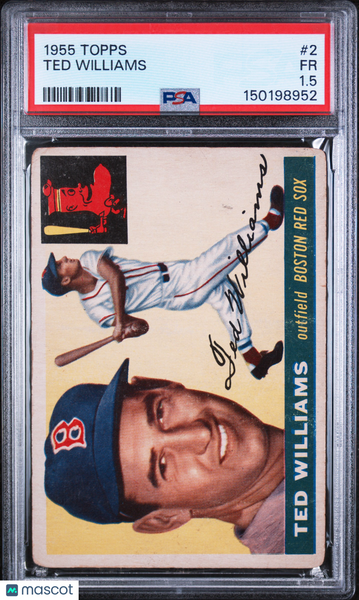Ted Williams - 1955 Topps PSA 1.5