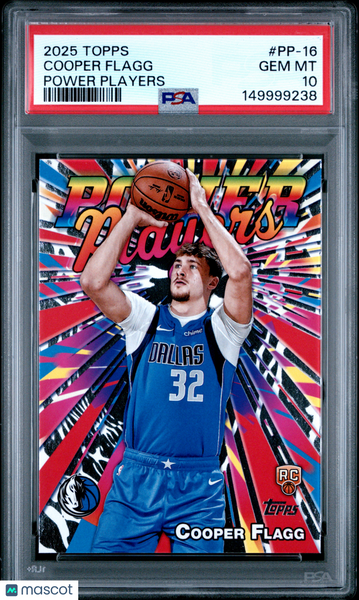 Cooper Flagg - 2025 Topps Power Players PSA 10